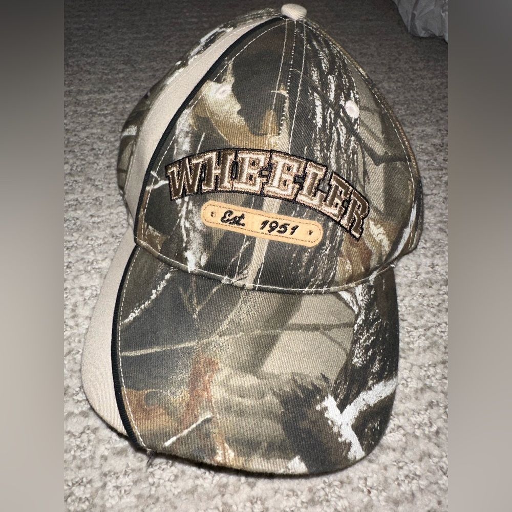 Wheeler Camo SnapBack hat